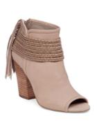 Bcbgeneration Cinder Open-tone Leather Booties