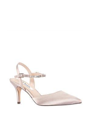 Nina Tonya Embellished Cutout Pumps
