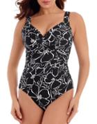 Miraclesuit Printed Revele One-piece Swimsuit