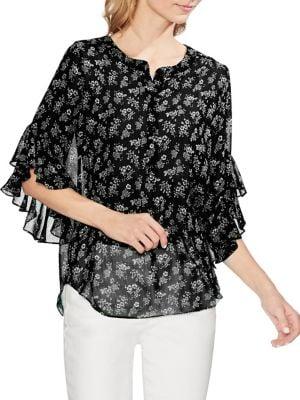 Vince Camuto Daybreak Floral Blouse