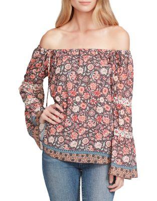 Jessica Simpson Neeru Off-shoulder Floral Top