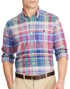 Polo Ralph Lauren Standard-fit Plaid Oxford Cotton Shirt