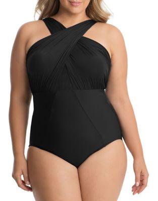 Miraclesuit Plus One-piece Network Embrace Swimsuit