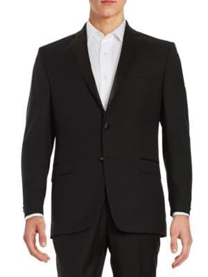 Lauren Ralph Lauren Wool 2-button Tuxedo Jacket