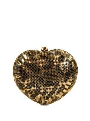 Circus By Sam Edelman Textured Heart Convertible Clutch