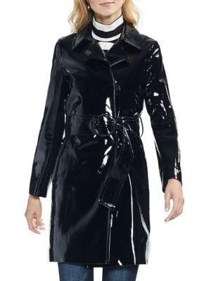 Vince Camuto Classic Patent Coat