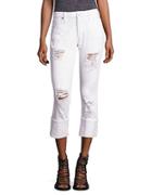 True Religion Liv Distressed Relaxed Skinny Jeans