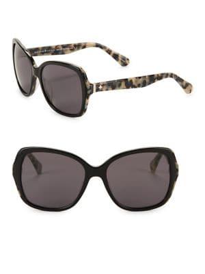 Kate Spade New York 56mm Karalyn Polarized Oversized Sunglasses