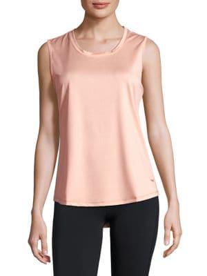 Copper Fit Pro Hi-lo Perforated Tank Top