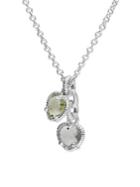 Ripka La Petite Double Heart Quartz Pendant Necklace