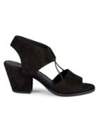 Eileen Fisher Doe Leather Slip-on Heels