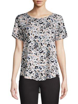Premise High-low Printed Top