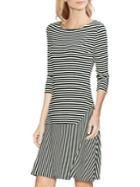 Vince Camuto Daybreak Striped Fit-&-flare Dress
