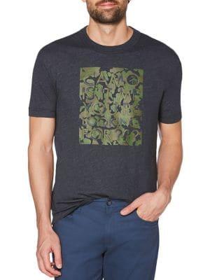 Original Penguin Camo Block Graphic Tee
