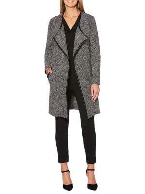 Rafaella Textured Long Coat