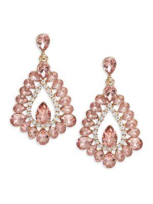 Design Lab Lord & Taylor Crystal-embellished Drop Earrings
