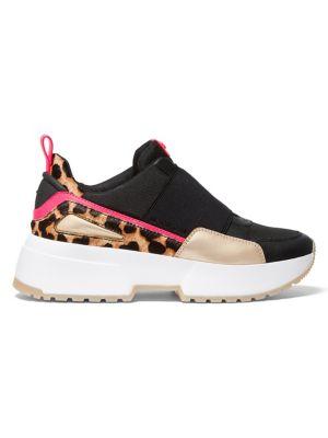 Michael Kors Cosmo Calf-hair Sneakers