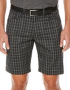 Callaway Big And Tall Micro Plaid Pattern Shorts