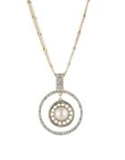 Carolee Majestic Pearl Pendant Necklace
