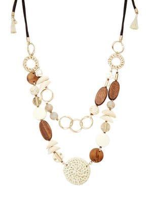 Design Lab 2-row Mixed-bead Necklace
