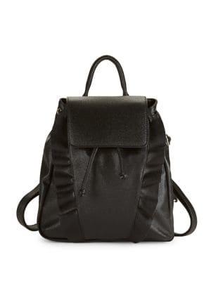 Design Lab Ruffled Backpack