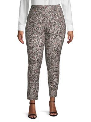 Michael Michael Kors Plus Plus Boho Printed Leggings