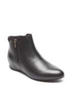 Rockport Emese Round Toe Leather Ankle Boots