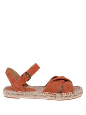Splendid Fae Suede Espadrille Flat Sandals