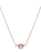 Jessica Simpson Crystal Embellished Pendant Necklace