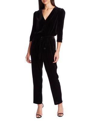 1.state Puffed-sleeve Tie-waist Jumpsuit