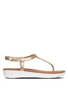 Fitflop Tia&trade; Leather T-strap Sandals