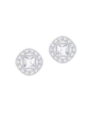 Swarovski Angelic Square Crystal Earrings