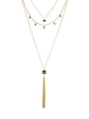 Design Lab Layered Sterling Silver Necklace