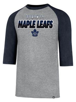 47 Brand Toronto Maple Leafs Nhl Club Raglan Tee