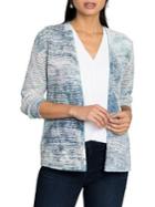 Nic+zoe Plus Sea Map Cardigan