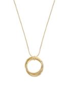 Kenneth Cole New York Trinity Rings Crystal Triple Ring Pendant Necklace