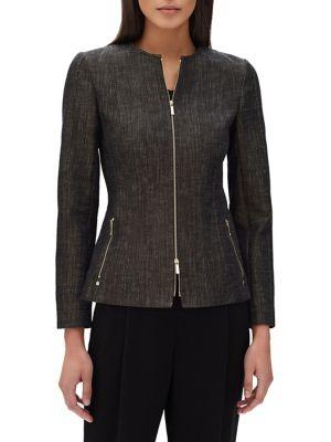 Lafayette 148 New York Courtney Printed Jacket