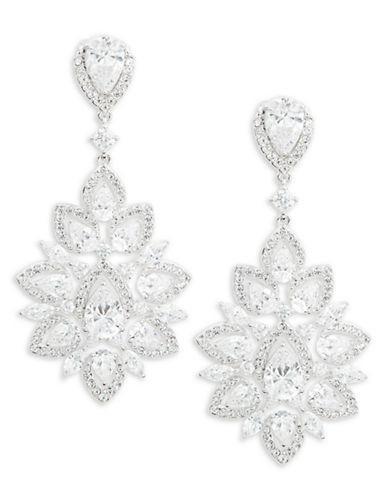 Nadri Cubic Zirconia Clip-on Statement Earrings