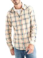 Lucky Brand Santa Fe Plaid Button-front Shirt