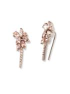 Jenny Packham Crystal Cluster Stud Earrings