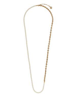 Vince Camuto Goldtone And Faux Pearl Chain Necklace