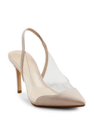 Mango Classic Sling Back Stilettos