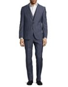 Hugo Boss Three-piece Jacket, Vest And Pants Suit