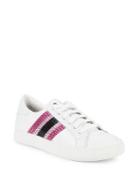 Marc Jacobs Studded Stripe Leather Sneakers