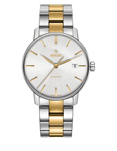 Rado Coupole Classic Stainless Steel And Goldtone Ceramos Bracelet Watch