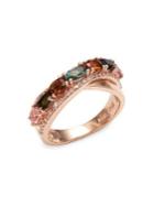 Effy 14k Rose Gold, Tourmaline & Diamond Ring