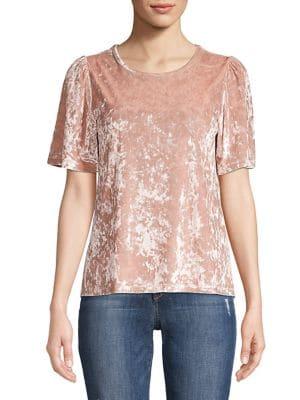 Lucky Brand Short-sleeve Velvet Tee