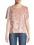 Lucky Brand Short-sleeve Velvet Tee