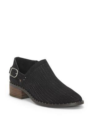 Lucky Brand Gahiro2 Perforated Nubuck Leather Boots