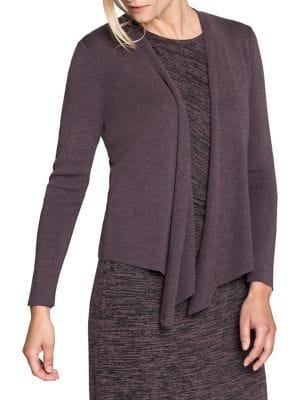 Nic+zoe Petite Four-way Open Front Cardigan